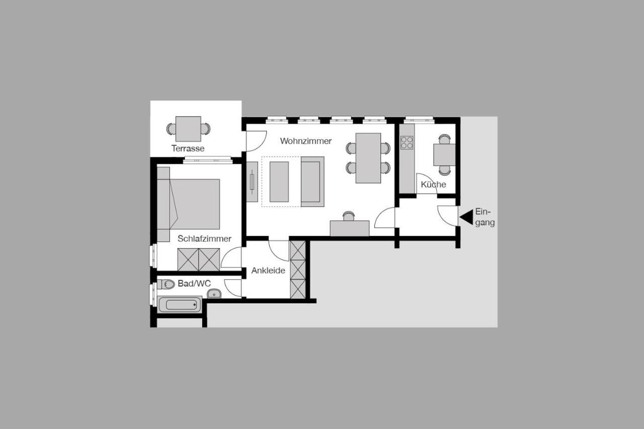 City Stay Furnished Apartments - Fasenstaubstrasse Σαφχάουζεν Εξωτερικό φωτογραφία